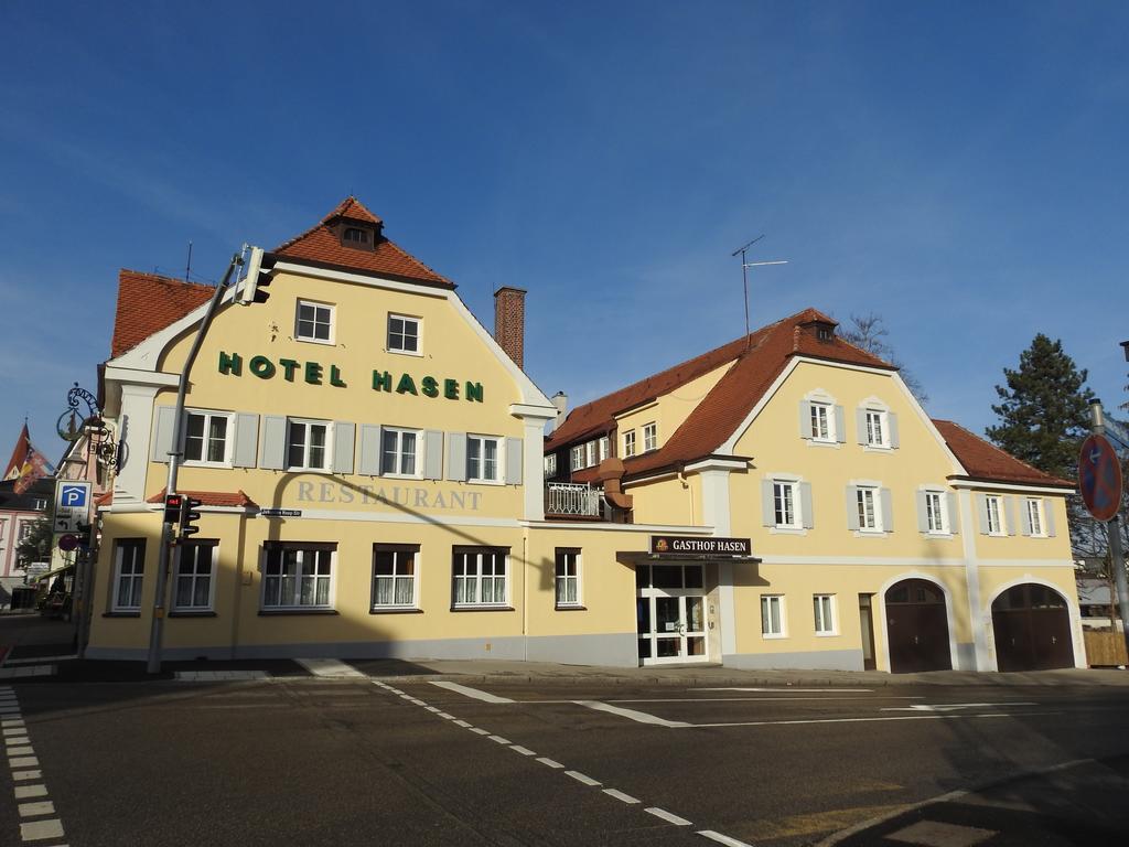 Hotel Hasen Kaufbeuren Allgaeu エクステリア 写真