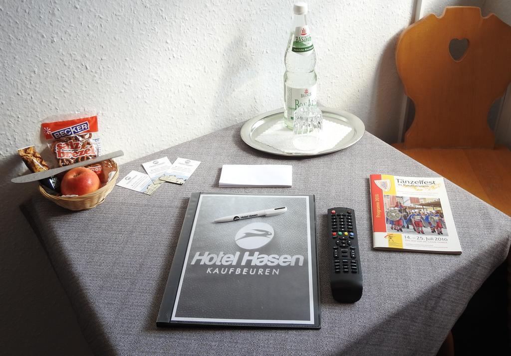 Hotel Hasen Kaufbeuren Allgaeu エクステリア 写真