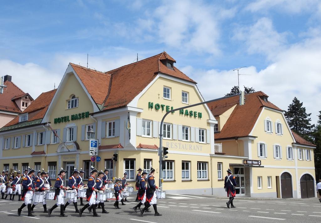 Hotel Hasen Kaufbeuren Allgaeu エクステリア 写真